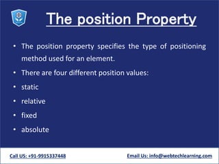 Css position | PPTX