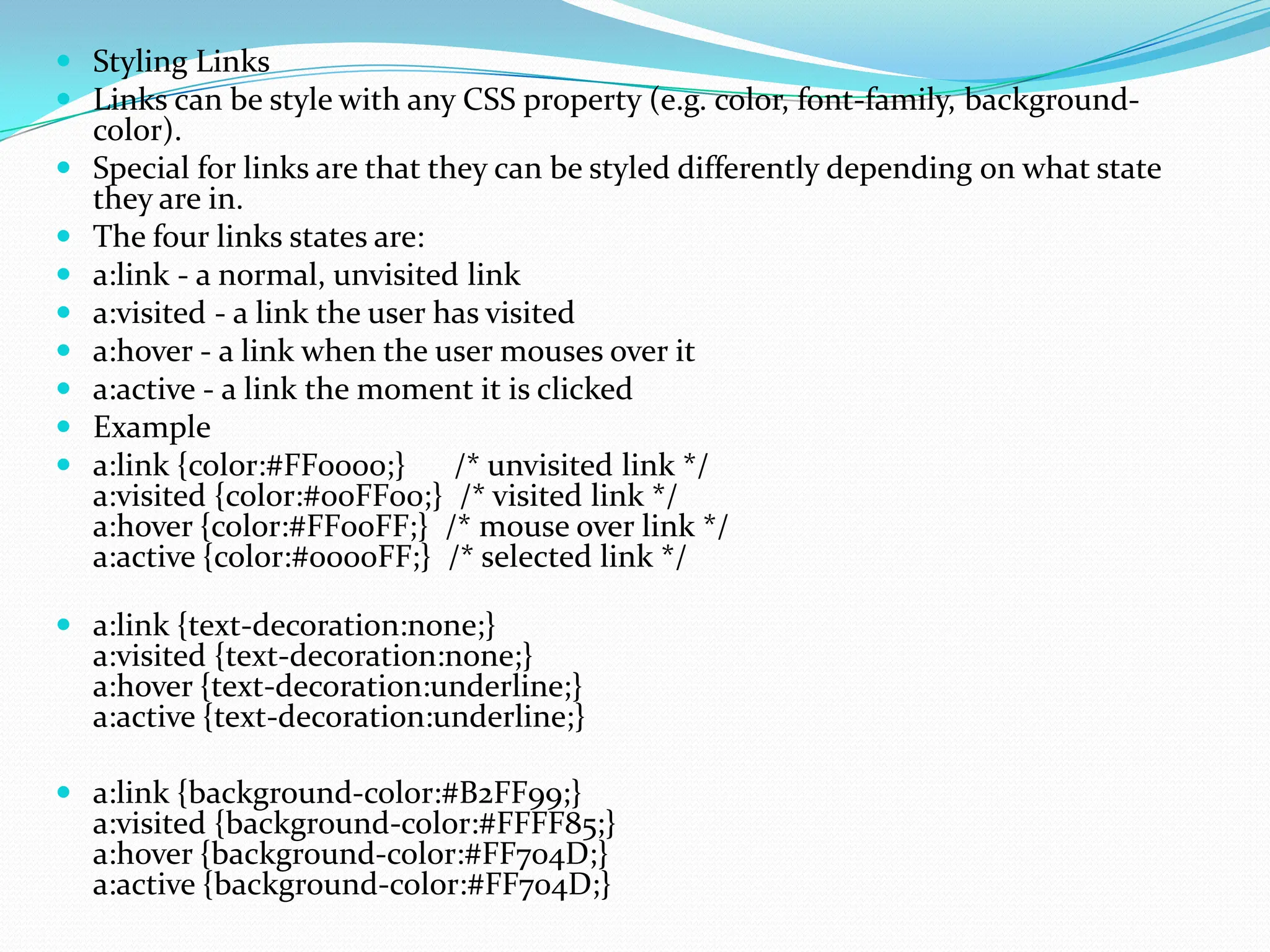 CSCADING style sheet. Internal external inline | PPT