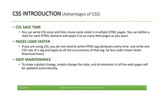 Css presentation lecture 1 | PPTX