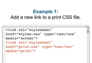 Print CSS | PPT