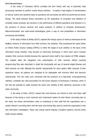 Css research project-12 | DOCX