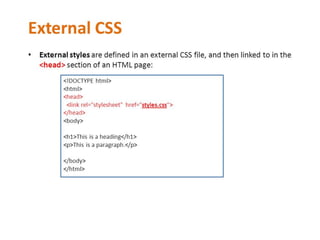 Css structure | PPT