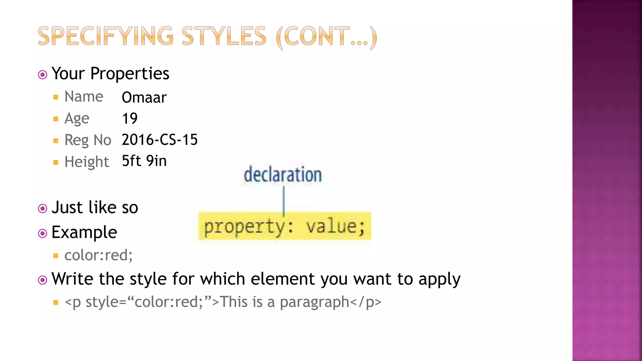 Css summary ppt