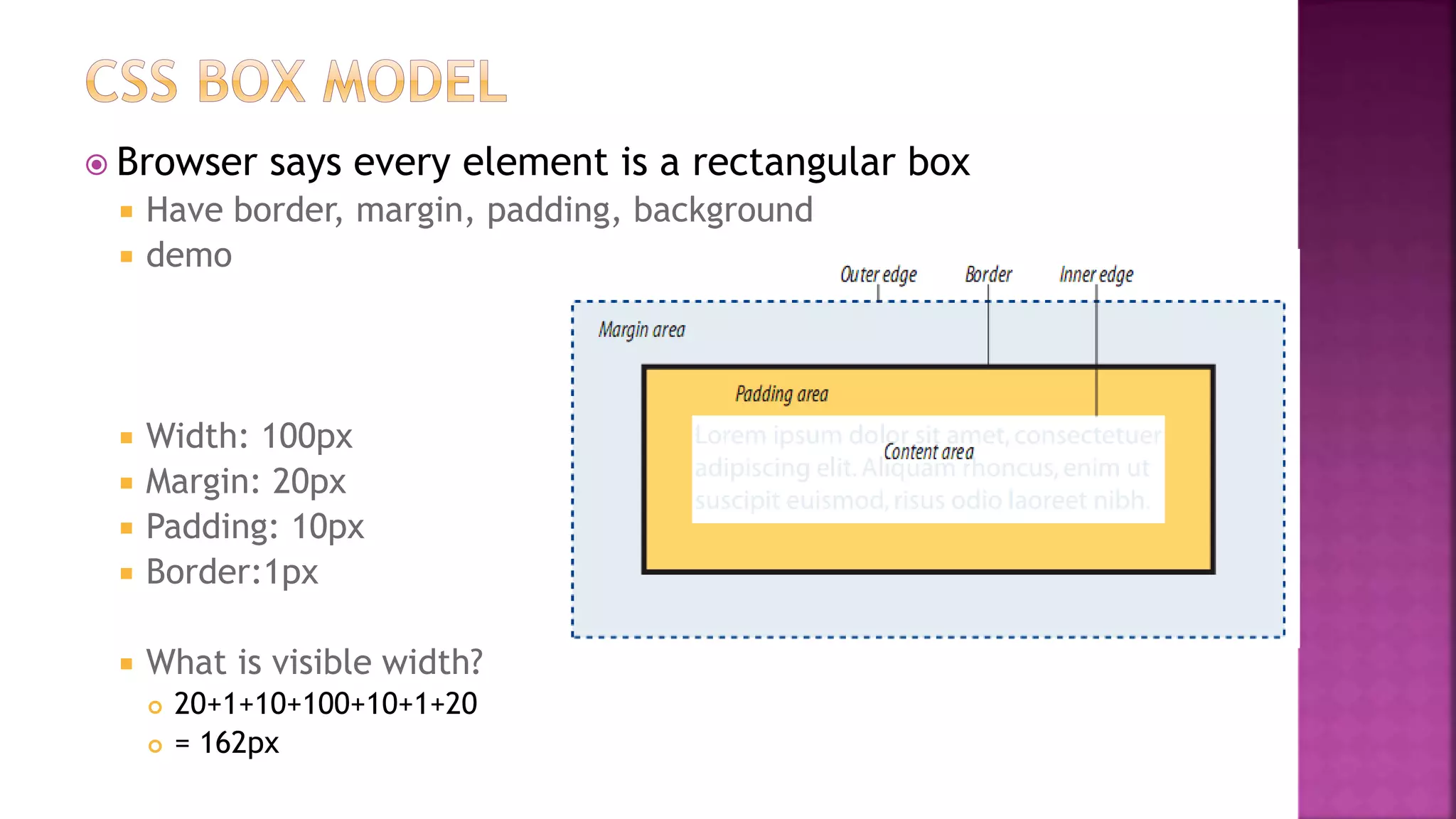 Css summary ppt