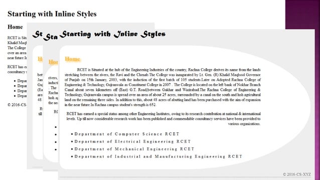 Css summary | PPT
