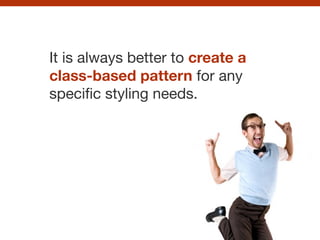 How can we let developers
know that our new class called
“box-heading” relates to the
“box” class?
 