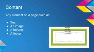 The CSS Box Model | PPTX