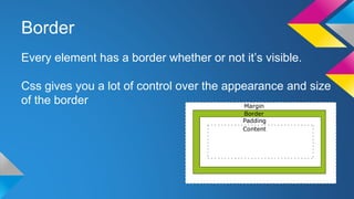 The CSS Box Model | PPTX