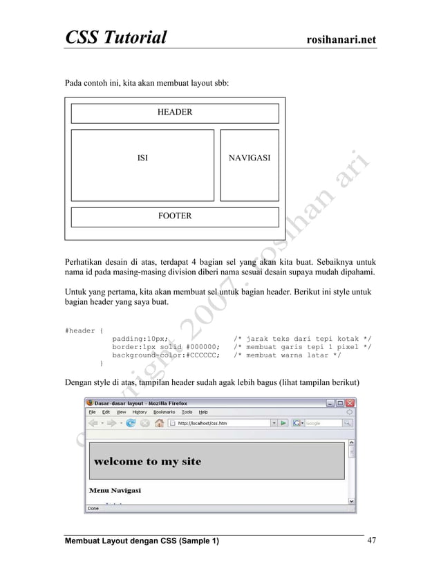 Css tutorial-19 | PDF