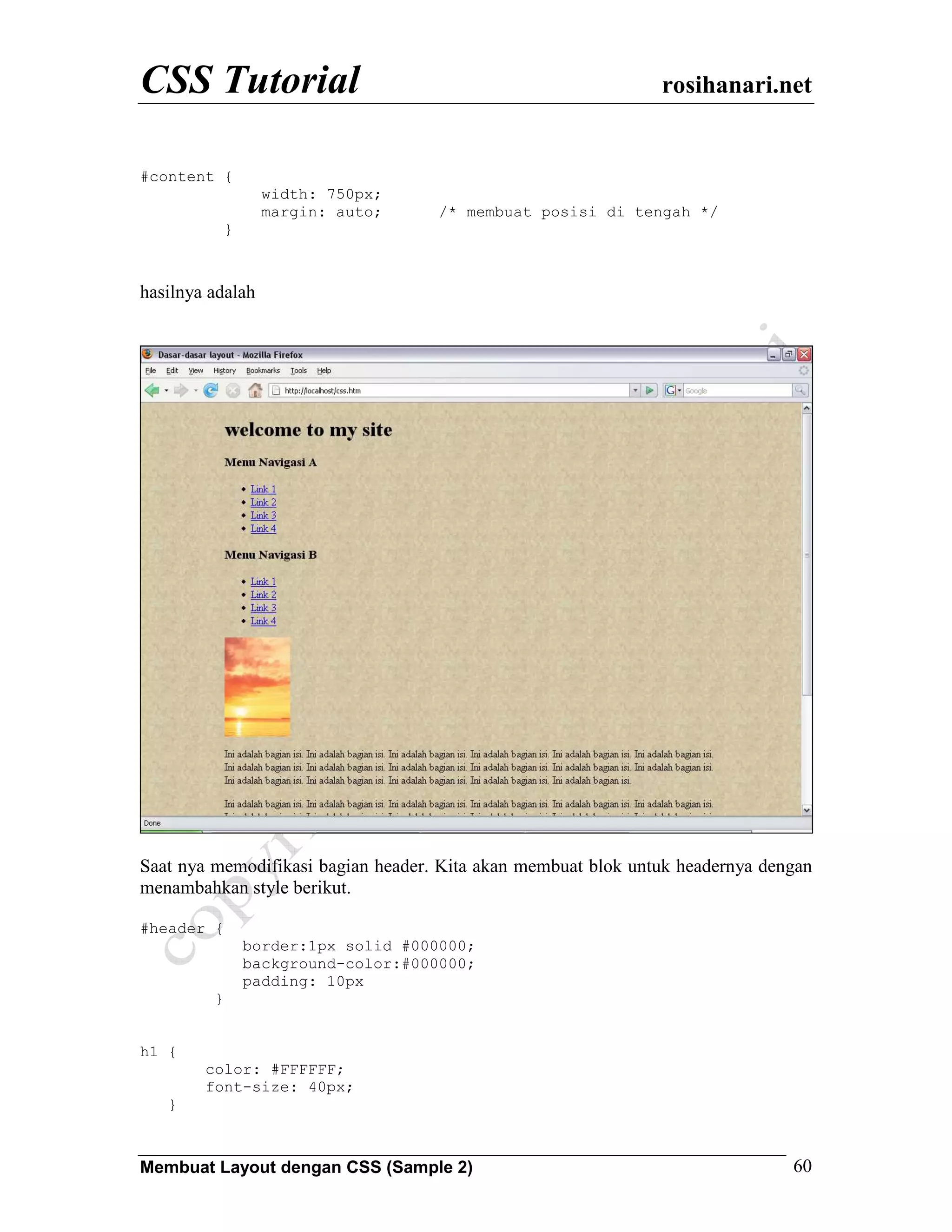 Css tutorial-20 | PDF