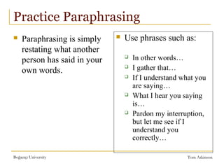 Css verbal communication skills | PPT
