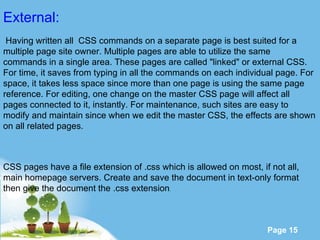 CSS | PPT