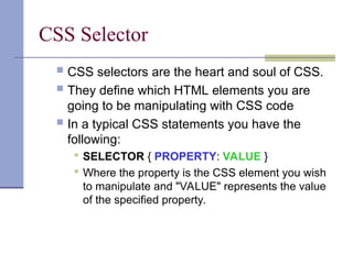 CSS (Cascading Style Sheets)11111111.ppt