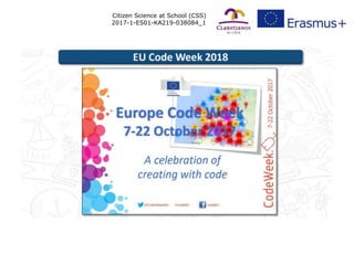 Citizen Science at School (CSS)
2017-1-ES01-KA219-038084_1
 