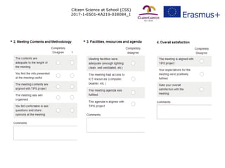 Citizen Science at School (CSS)
2017-1-ES01-KA219-038084_1
 