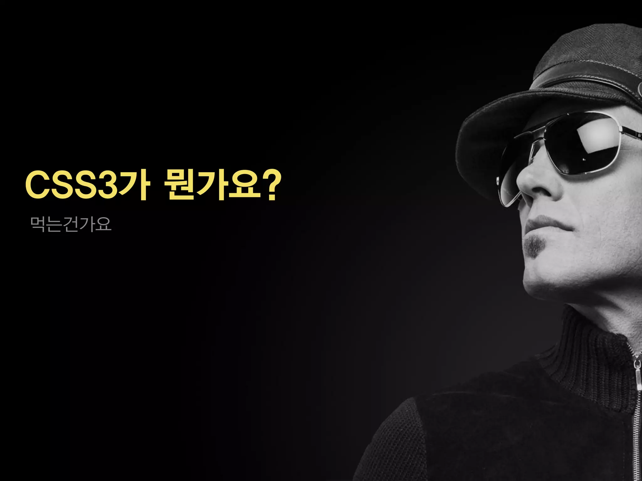CSS3가 뭔가요?
먹는건가요
 