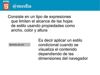 Transiciones CSS3 Styling 