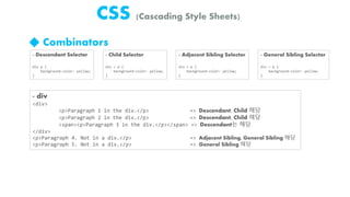 개발자가 알아두면 좋은 css 이야기 | PPTX