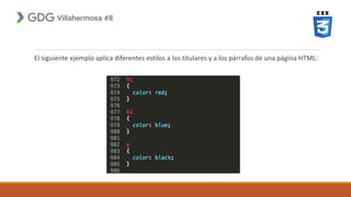 Introducción a CSS3 | PPTX
