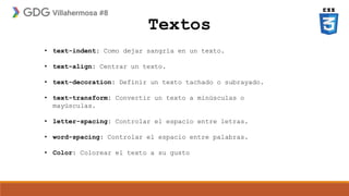 Introducción a CSS3 | PPTX