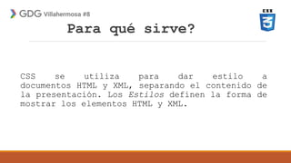 Introducción a CSS3 | PPTX