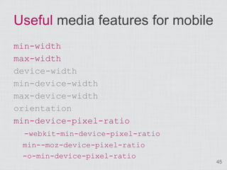 CSS3, Media Queries, and Responsive Design | PDF