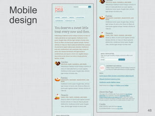 Mobile
design




         48
 