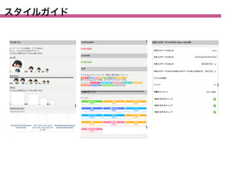 スタイルガイド

 
