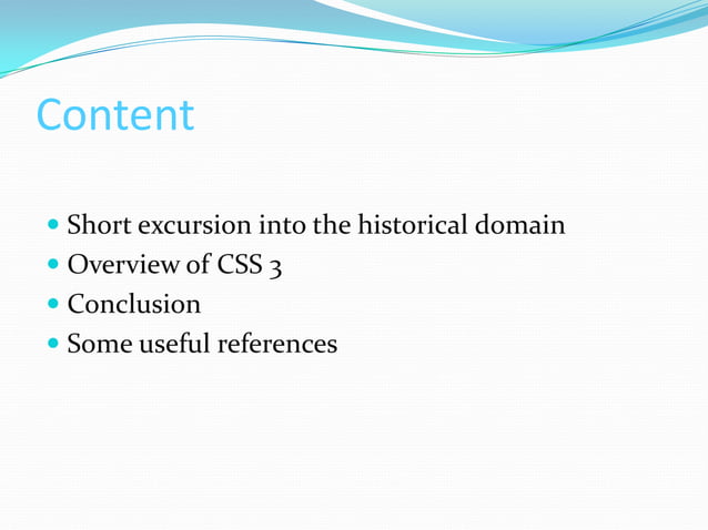 Css 3 overview | PPT