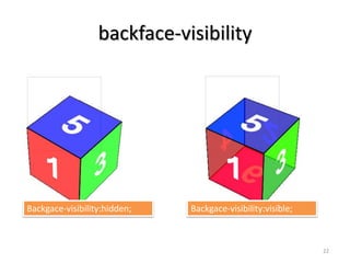 CSS3 2D/3D transform | PPTX