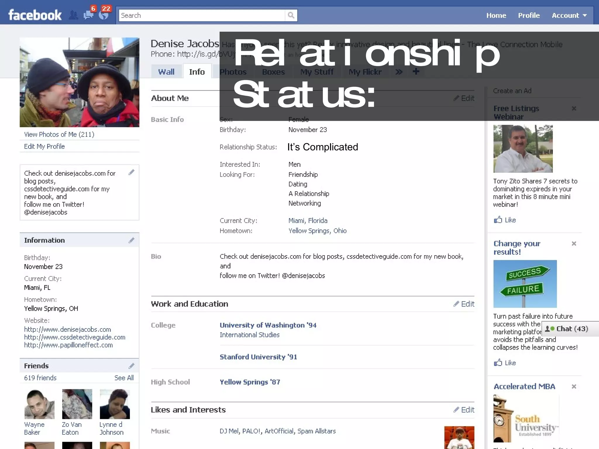 Relationship Status: It’s Complicated 