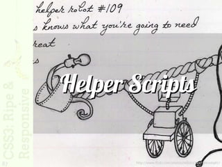 Helper Scripts

87          http://www.flickr.com/photos/keystricken/386106987/
 