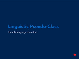 // Select only A element that contain an <img> child
a:has(> img) { ... }
// Select a section element, that NOT HAS these elements
section:not(:has(h1, h2, h3, h4, h5, h6)) { ... }
 