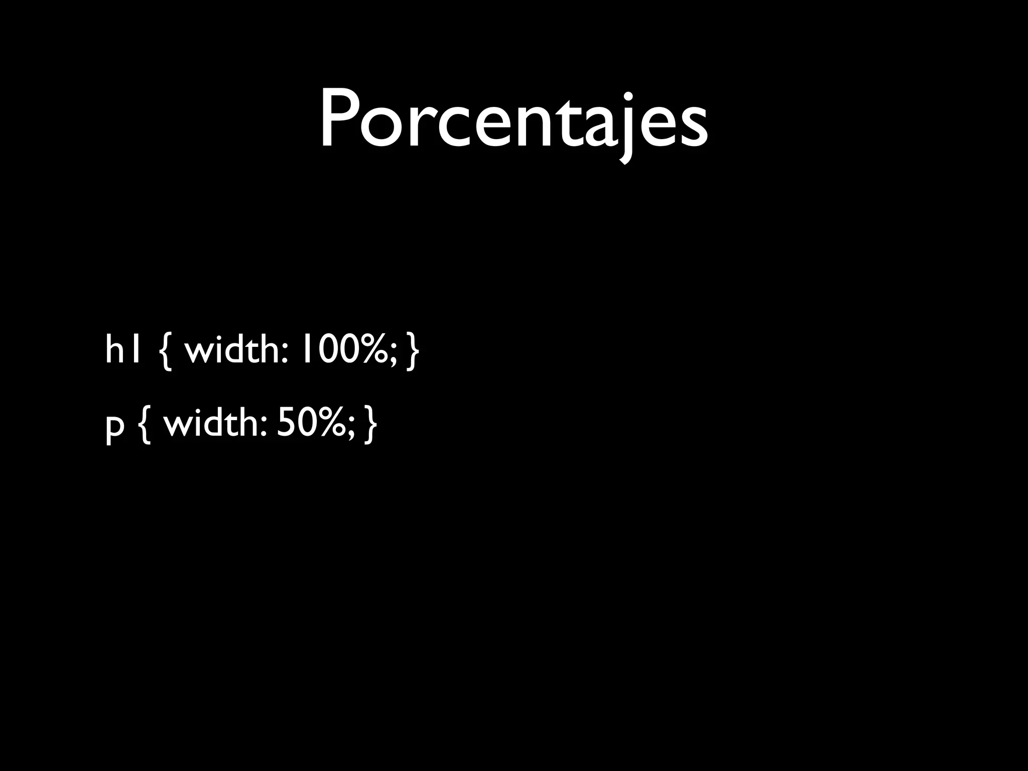 CSS 5 - Unidades y Valores