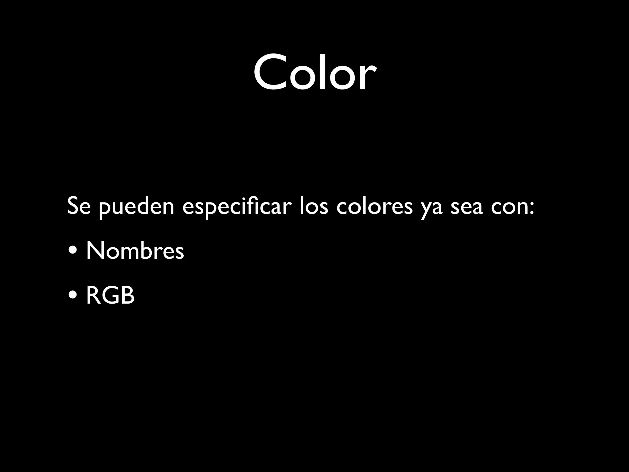 CSS 5 - Unidades y Valores