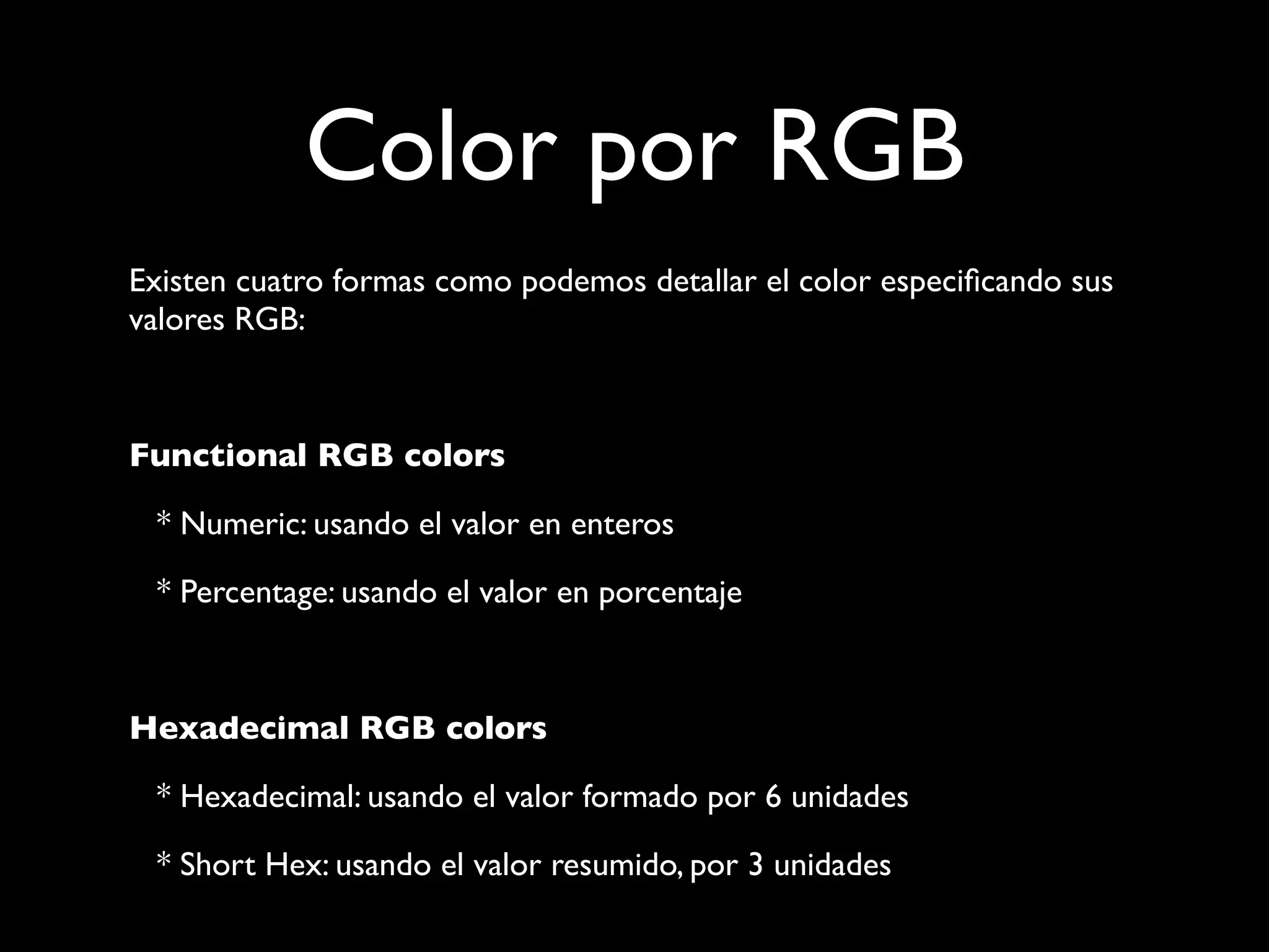 CSS 5 - Unidades y Valores