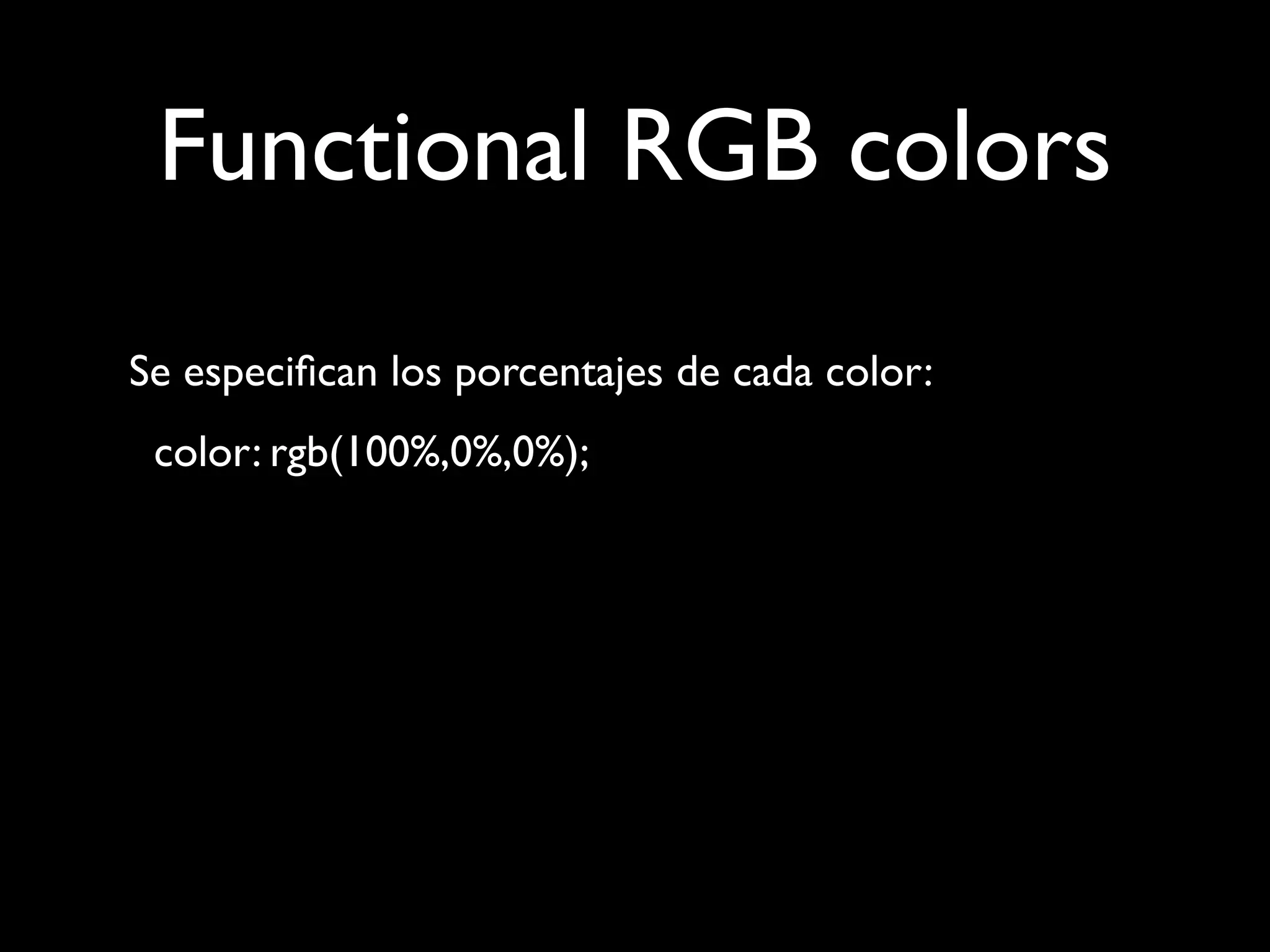 CSS 5 - Unidades y Valores