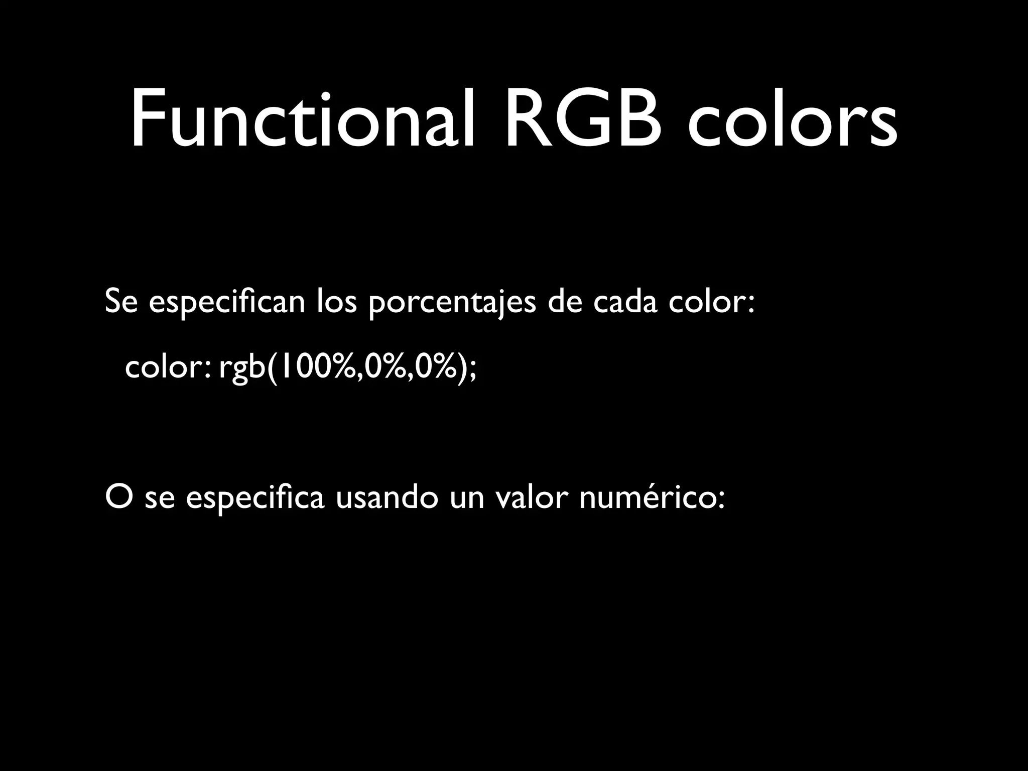 CSS 5 - Unidades y Valores