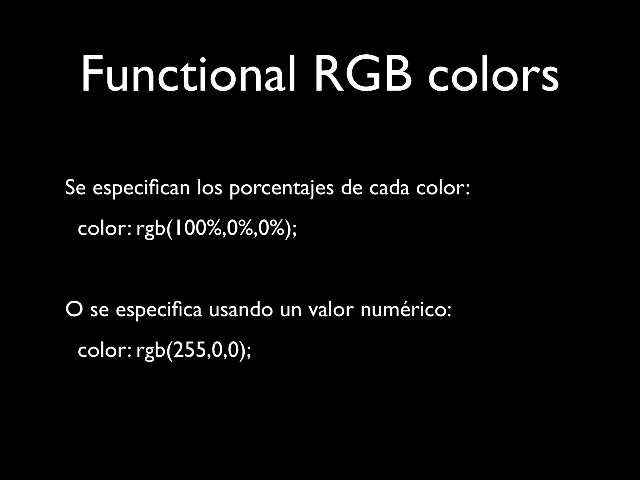 CSS 5 - Unidades y Valores