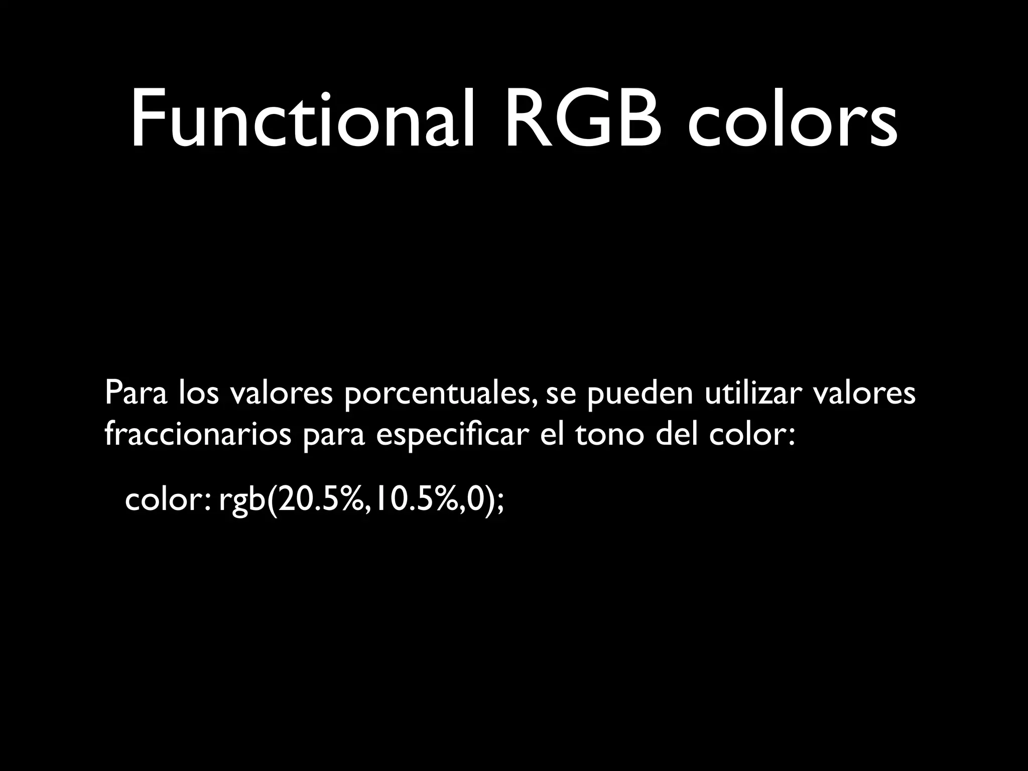 CSS 5 - Unidades y Valores