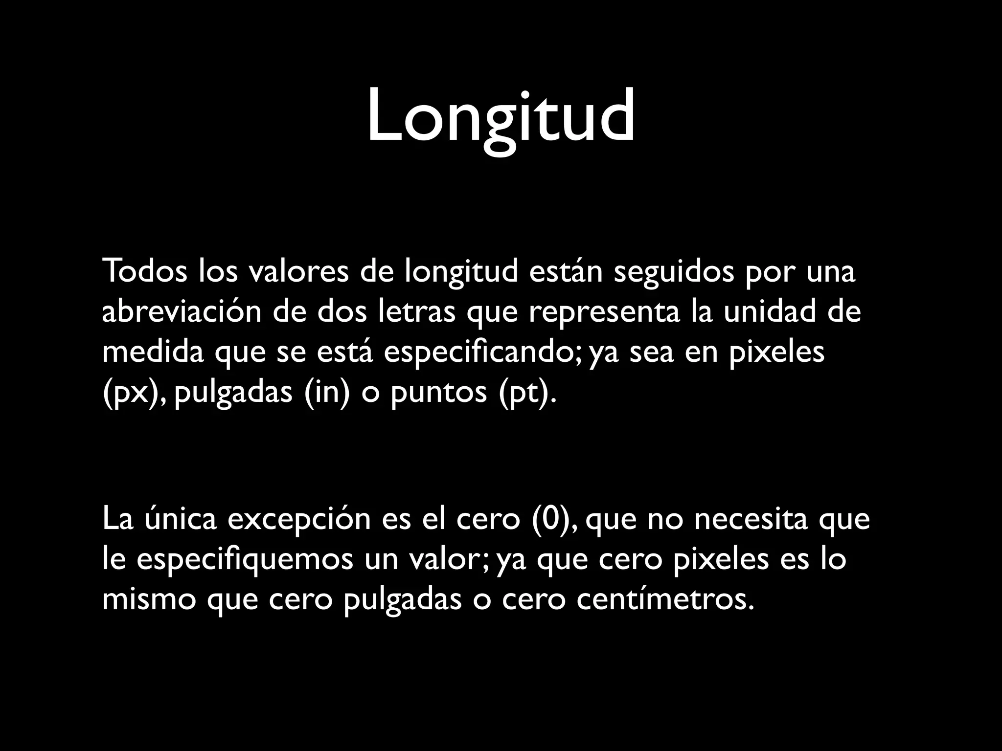 CSS 5 - Unidades y Valores