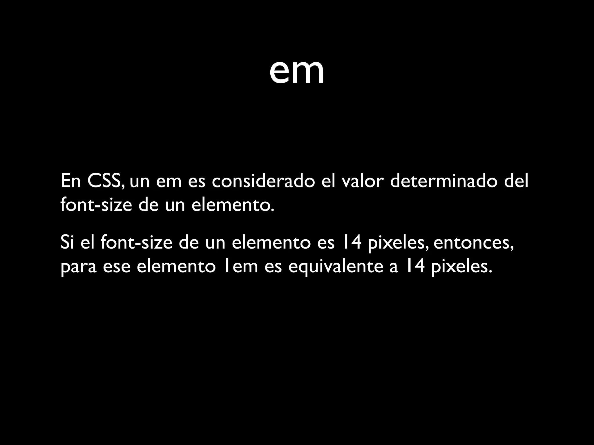 CSS 5 - Unidades y Valores