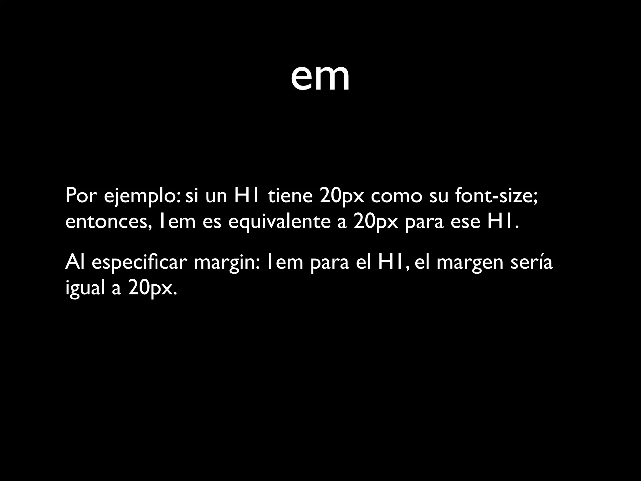 CSS 5 - Unidades y Valores