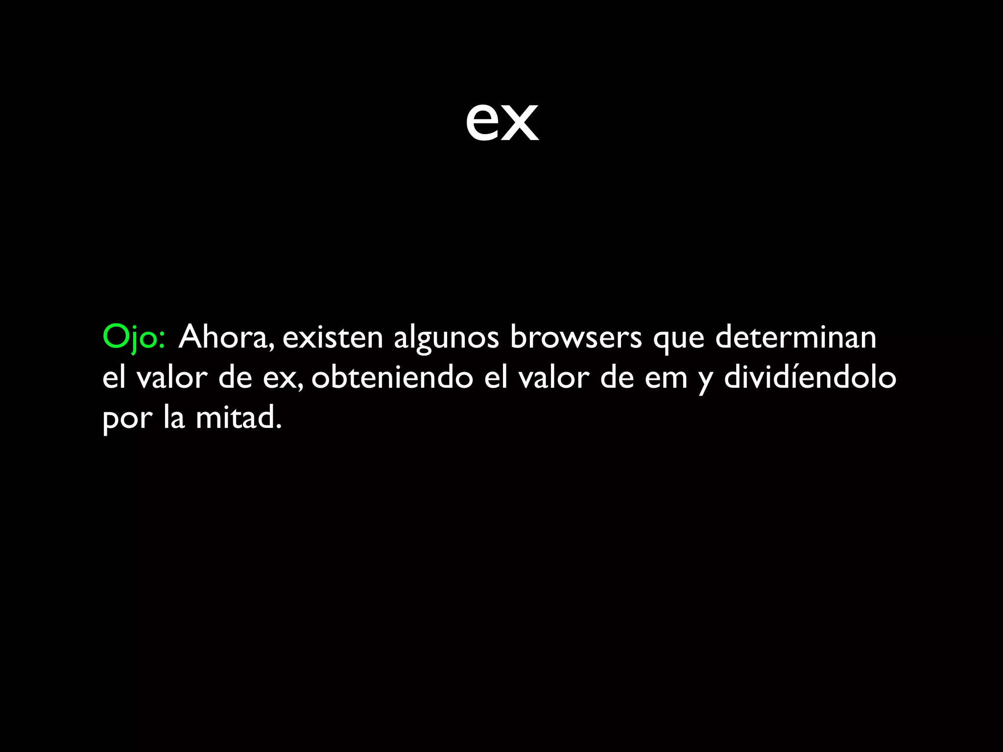 CSS 5 - Unidades y Valores