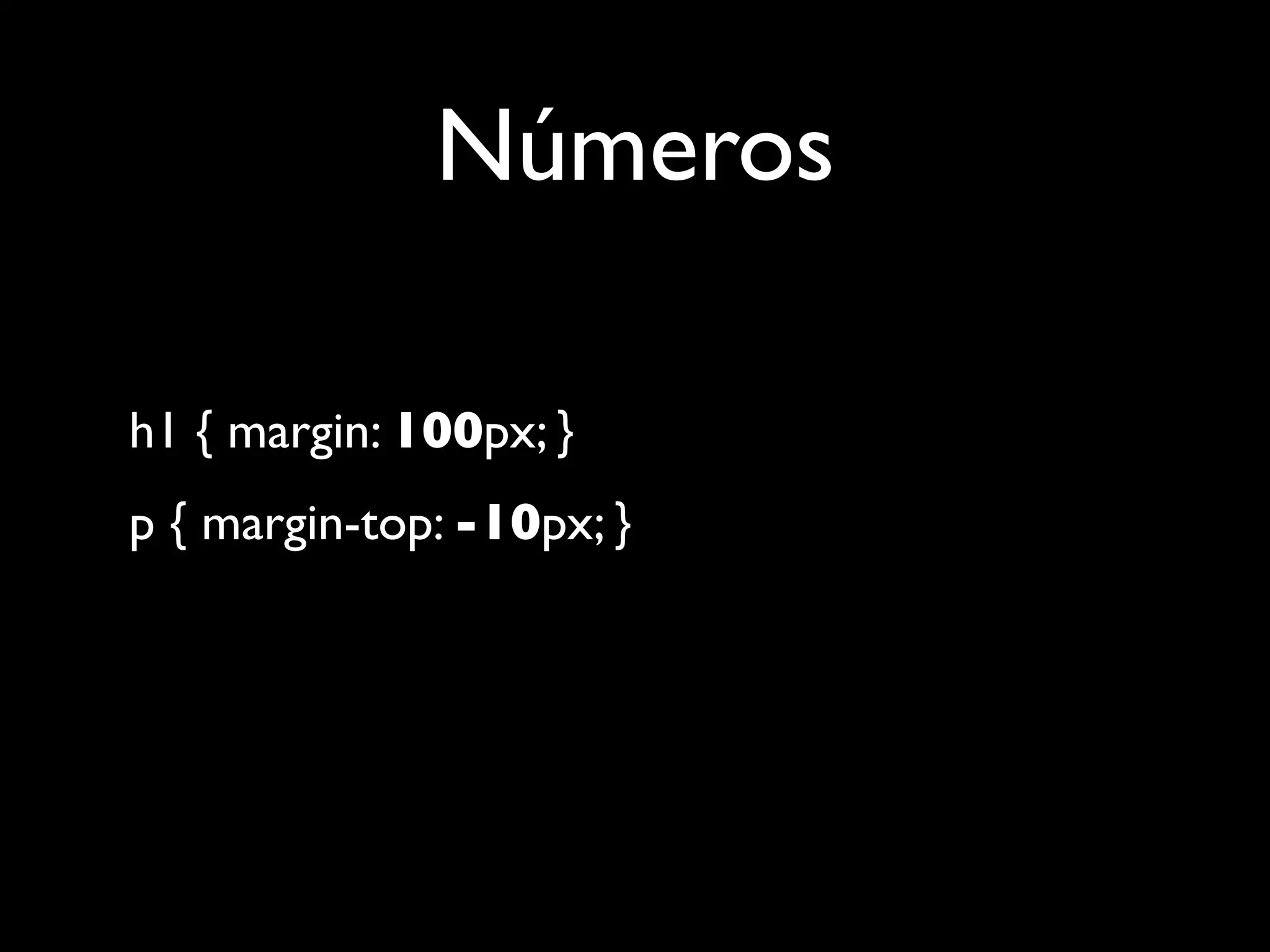 CSS 5 - Unidades y Valores