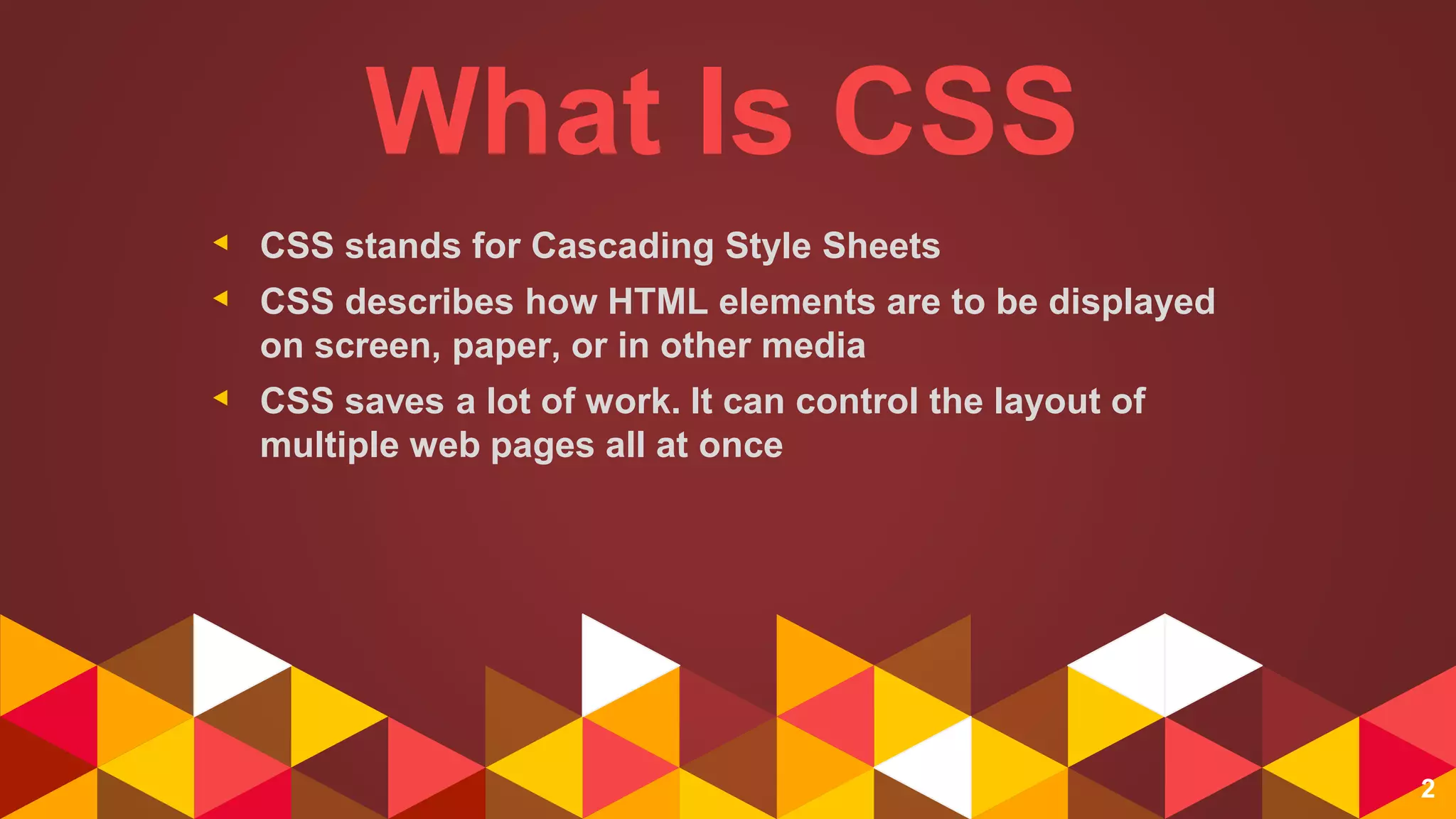 Css and its types pptx