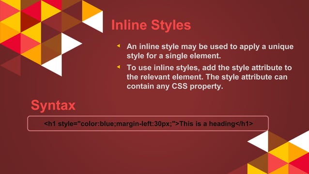 Css and its types | PPTX