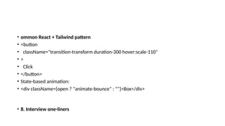 Css animation and tailwind animationdwhufwdhf.pptx