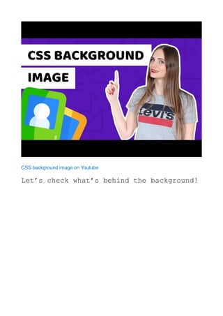 Css background image | PDF