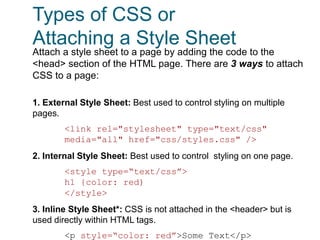 Css basic | PPT